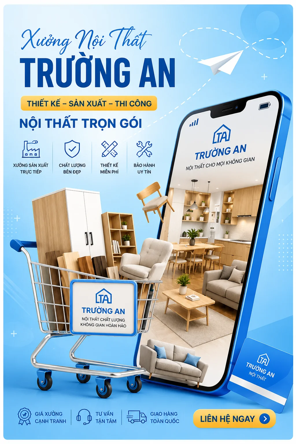 XƯỞNG NỘI THẤT TRƯỜNG AN